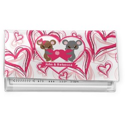Valentine's Day Vinyl Checkbook Cover (Personalized)