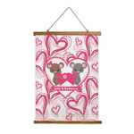 Valentine's Day Wall Hanging Tapestry - Tall (Personalized)