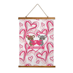 Valentine's Day Wall Hanging Tapestry - Tall (Personalized)