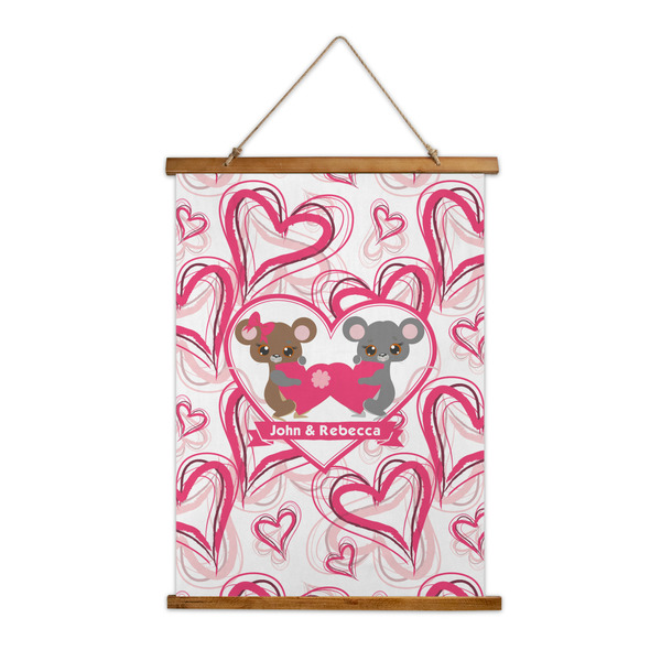 Custom Valentine's Day Wall Hanging Tapestry (Personalized)