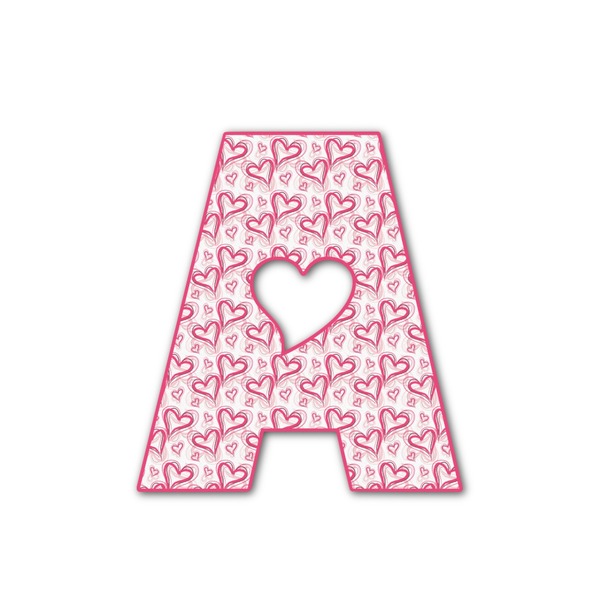 Custom Valentine's Day Letter Decal - Custom Sizes (Personalized)