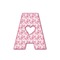 Valentine's Day Wall Letter Decal
