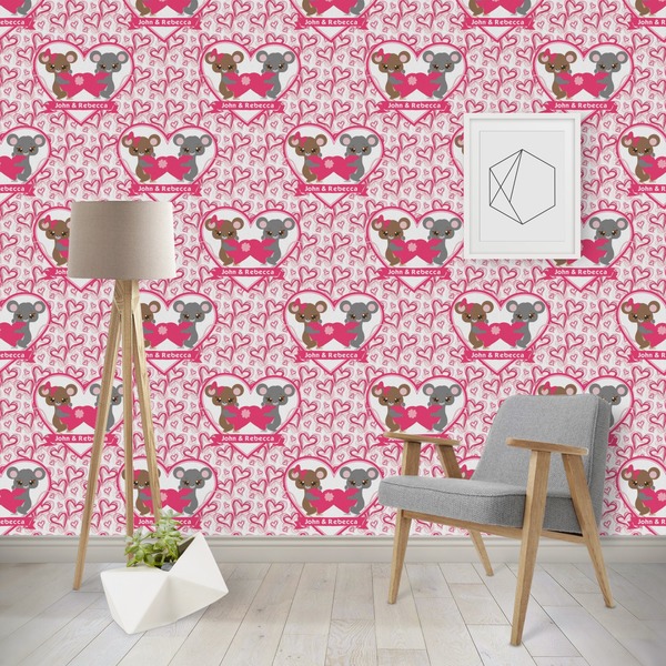Custom Valentine's Day Wallpaper & Surface Covering