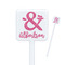 Valentine's Day Square Plastic Stir Sticks (Personalized)