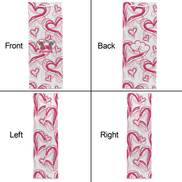 Valentine's Day Wine Gift Bag - Matte - Approval