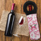 Valentine's Day Wine Tote Bag - FLATLAY