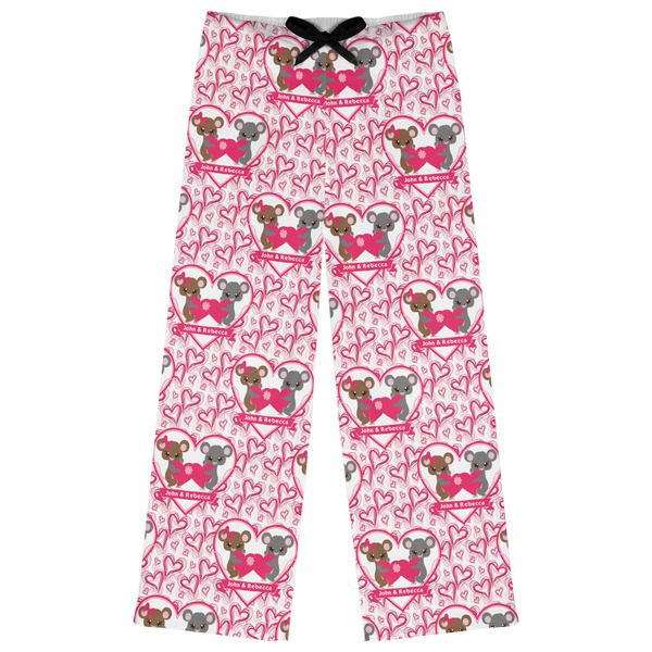 Custom Valentine's Day Womens Pajama Pants (Personalized)
