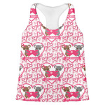 Valentine's Day Womens Racerback Tank Top - 2X Large (Personalized)
