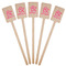 Valentine's Day Wooden 6.25" Stir Stick - Rectangular - Fan View