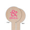 Valentine's Day Wooden 6" Food Pick - Round - Single Sided - Front & Back