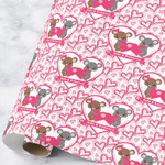 Valentine's Day Wrapping Paper Roll - Large (Personalized)