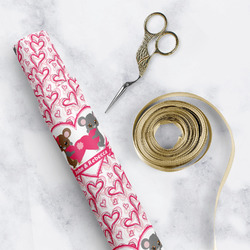Valentine's Day Wrapping Paper Roll - Small (Personalized)