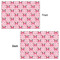 Valentine's Day Wrapping Paper Sheet - Double Sided - Front & Back