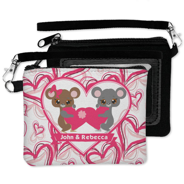 Valentine's Day Wristlet ID Cases - MAIN