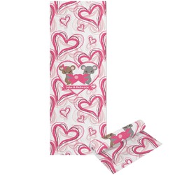 Valentine's Day Yoga Mat - Printed Front and Back (Personalized)