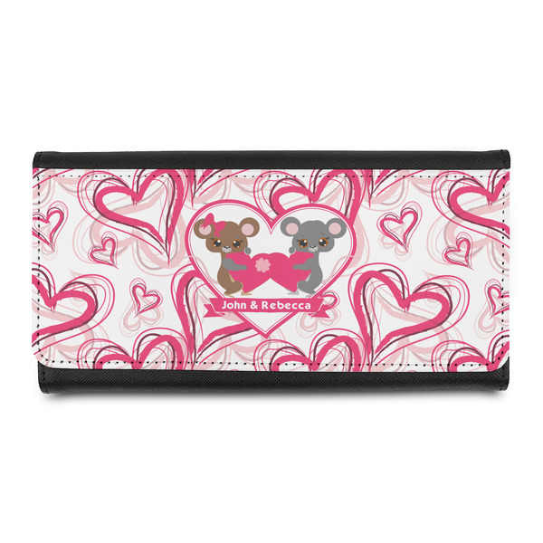 Custom Valentine's Day Leatherette Ladies Wallet (Personalized)