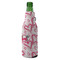 Valentine's Day Zipper Bottle Cooler - ANGLE (bottle)