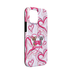 Valentine's Day iPhone Case - Rubber Lined - iPhone 13 Mini (Personalized)