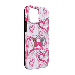 Valentine's Day iPhone Case - Rubber Lined - iPhone 13 (Personalized)