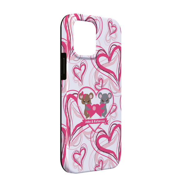 Custom Valentine's Day iPhone Case - Rubber Lined - iPhone 13 (Personalized)