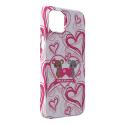 Valentine's Day iPhone Case - Plastic - iPhone 14 Plus (Personalized)