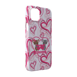 Valentine's Day iPhone Case - Plastic - iPhone 14 Pro (Personalized)
