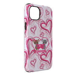 Valentine's Day iPhone Case - Rubber Lined - iPhone 14 Pro Max (Personalized)
