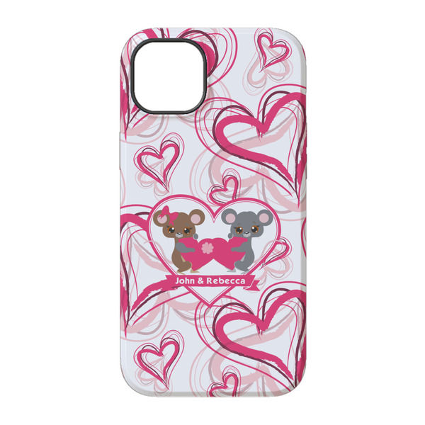 Valentine's Day iPhone 14 Tough Case - Back