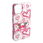 Valentine's Day iPhone Case - Plastic - iPhone 15 Pro Max (Personalized)