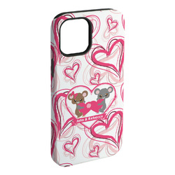 Valentine's Day iPhone Case - Rubber Lined (Personalized)