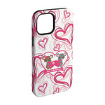 Valentine's Day iPhone Case - Rubber Lined - iPhone 15 Pro (Personalized)