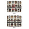 Hipster Dogs 12" Drum Lampshade - APPROVAL (Fabric)