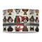 Hipster Dogs 12" Drum Lampshade - FRONT (Poly Film)
