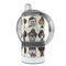 Hipster Dogs 12 oz Stainless Steel Sippy Cups - FULL (back angle)