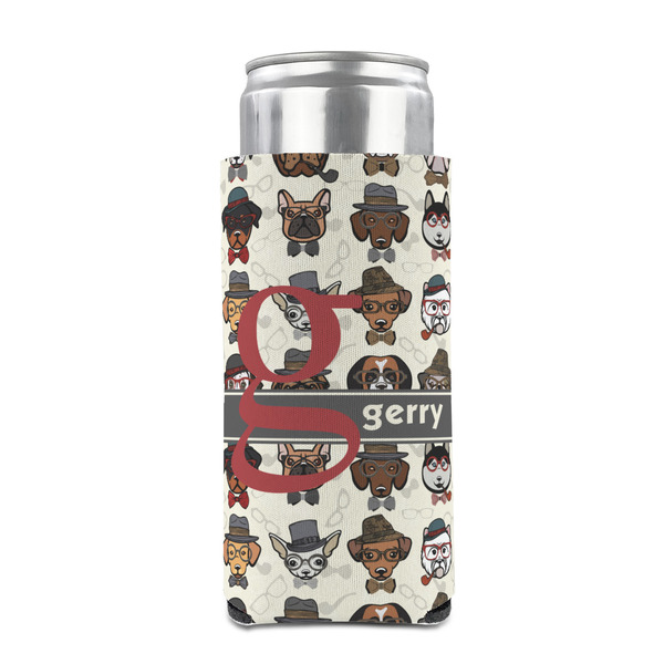 Hipster Dogs 12oz Tall Can Sleeve - FRONT (on can)