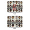 Hipster Dogs 16" Drum Lampshade - APPROVAL (Poly Film)