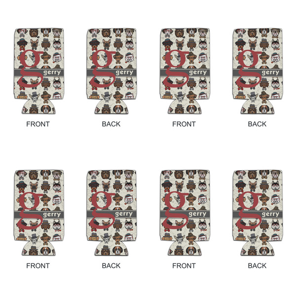 Hipster Dogs 16oz Can Sleeve - Set of 4 - APPROVAL