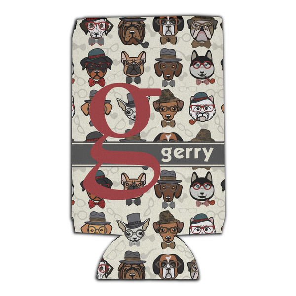 Hipster Dogs 16oz Can Sleeve - Set of 4 - FRONT