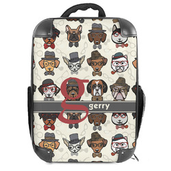 Hipster Dogs Hard Shell Backpack (Personalized)