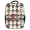 Hipster Dogs 18" Hard Shell Backpacks - FRONT