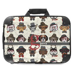 Hipster Dogs Hard Shell Briefcase - 18" (Personalized)