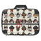 Hipster Dogs 18" Laptop Briefcase - FRONT