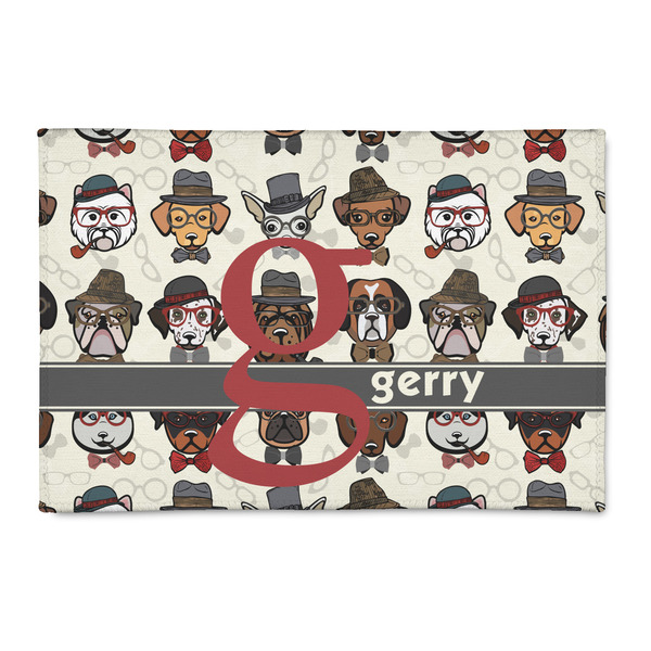 Custom Hipster Dogs 2' x 3' Indoor Area Rug (Personalized)