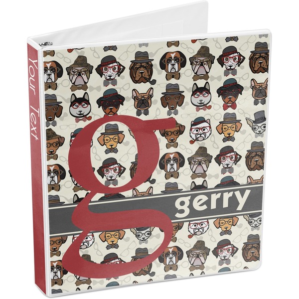 Hipster Dogs 3-Ring Binder 3/4 - Main