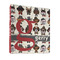 Hipster Dogs 3 Ring Binders - Full Wrap - 1" - FRONT