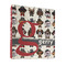 Hipster Dogs 3 Ring Binder - Full Wrap - 1" (Personalized)