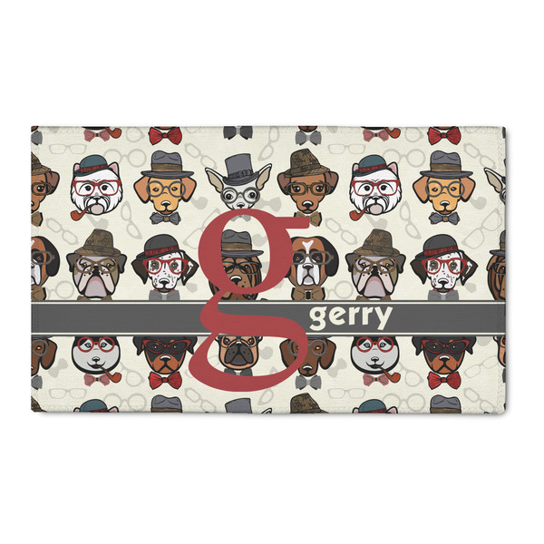 Custom Hipster Dogs 3' x 5' Indoor Area Rug (Personalized)