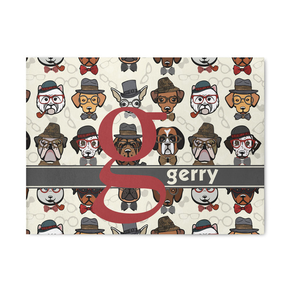 Custom Hipster Dogs 5' x 7' Indoor Area Rug (Personalized)