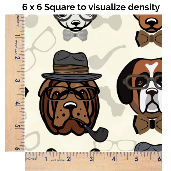 Hipster Dogs 6x6 Swatch of Fabric