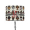 Hipster Dogs 8" Drum Lamp Shade - Fabric (Personalized)
